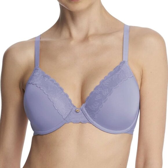 Natori Refined Cosmic Sky Light Purple Underwire Adjustable Straps Bra 32C & 36C - Picture 1 of 2